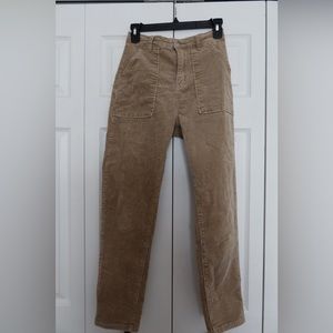 Beige Corduroy Pants